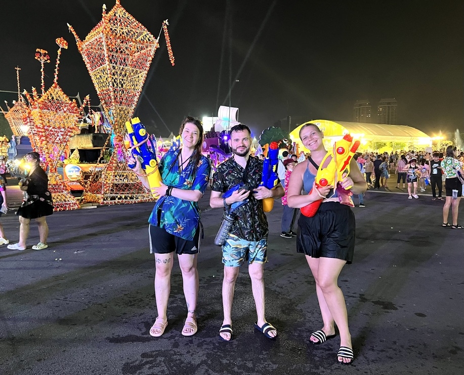 Tưng bừng không khí Tết Songkran tại Thái Lan