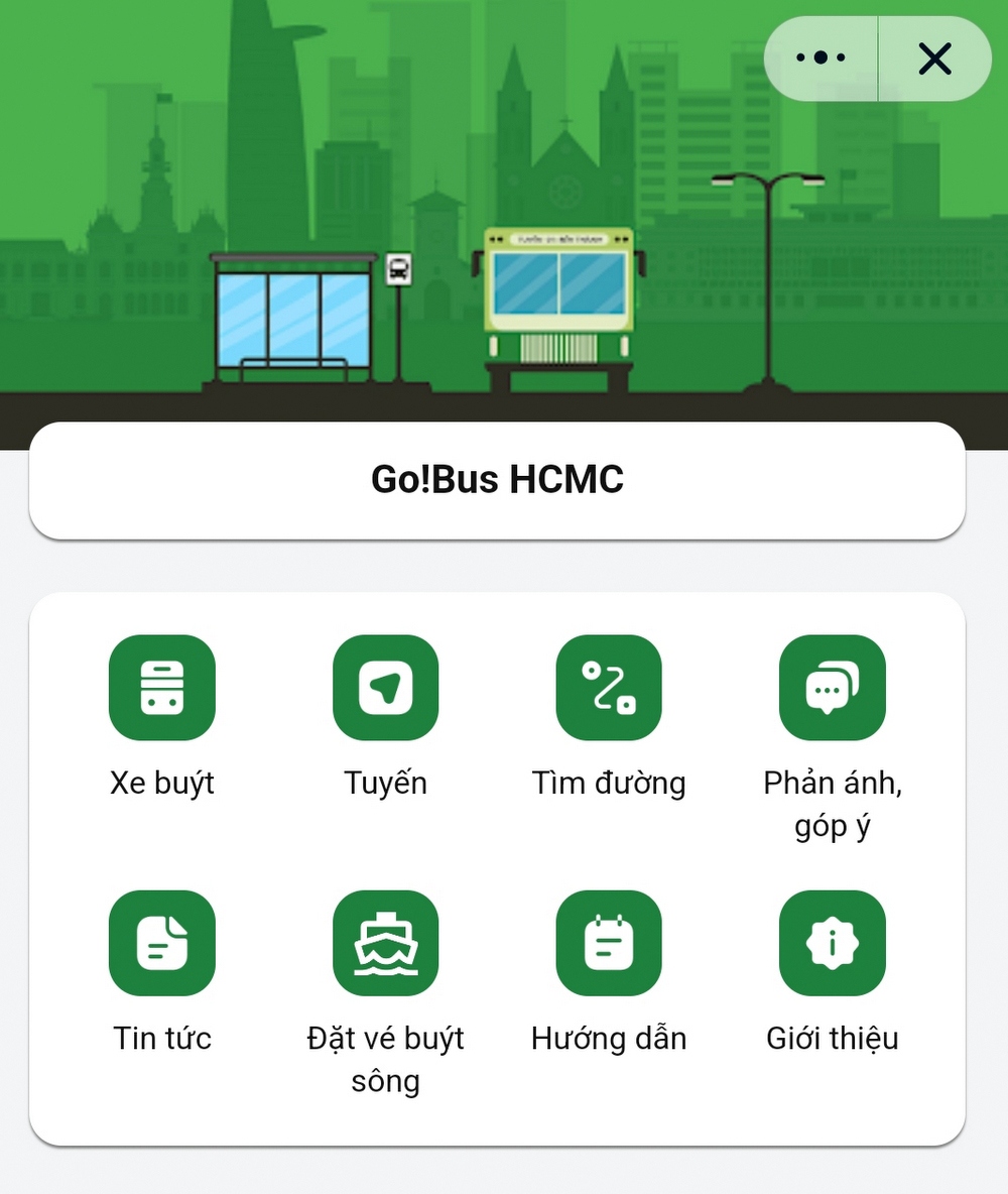 Người dân TP.HCM có thể tìm lộ trình, di chuyển bằng xe buýt trên Zalo