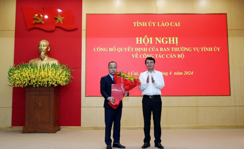 Lào Cai có tân Chánh Văn phòng Tỉnh ủy