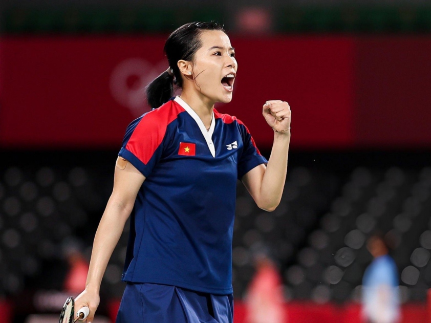 vietnamese badminton player wins ticket to paris olympics picture 1