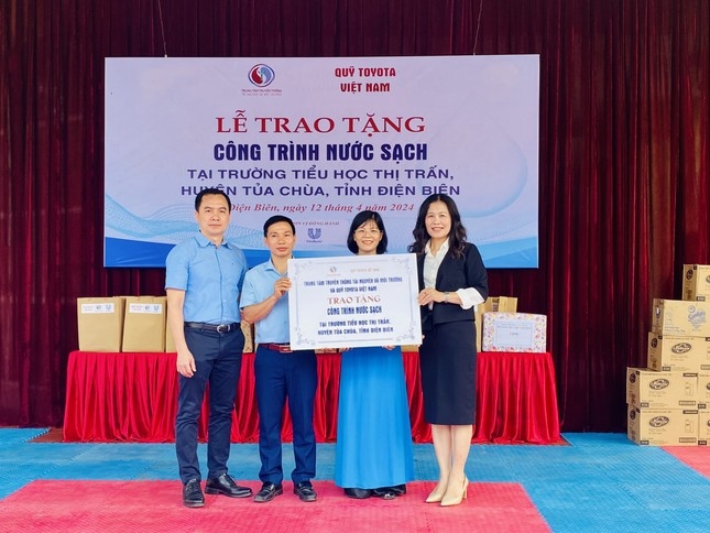 toyota vietnam brings safe water to remote schools picture 1