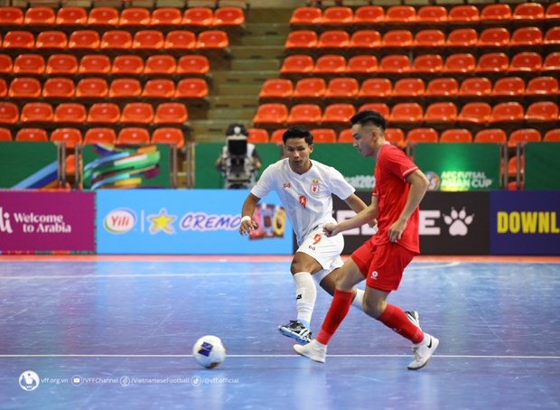 vietnam draw with myanmar at 2024 afc futsal asian cup s group stage picture 1