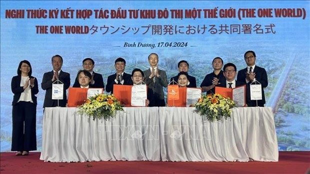japanese investors join big real estate project in binh duong picture 1