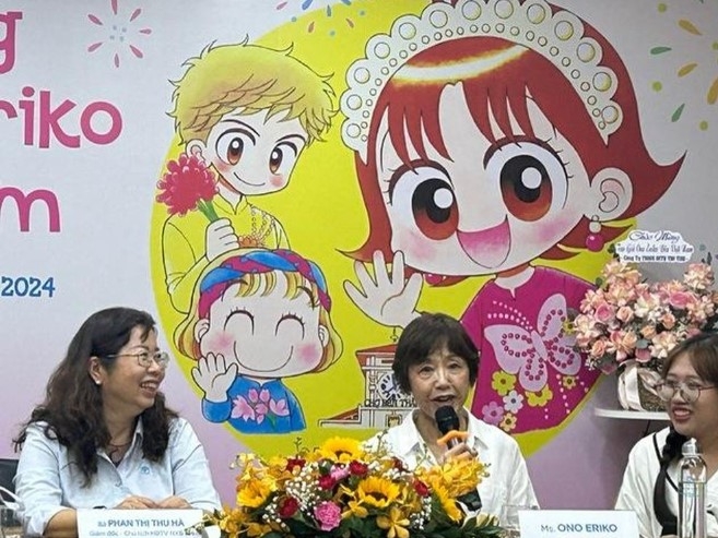 Japanese writer Ono Eriko meets book lovers in Vietnam