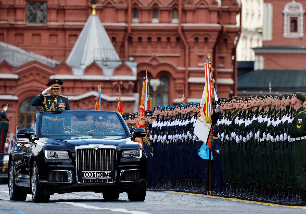 Toàn cảnh lễ duyệt binh kỷ niệm 79 năm Ngày chiến thắng phát xít tại Moscow, Nga