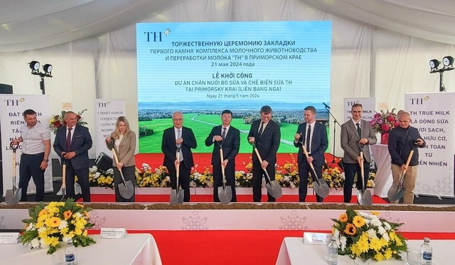 th group starts construction of a dairy project in russia s far east picture 1