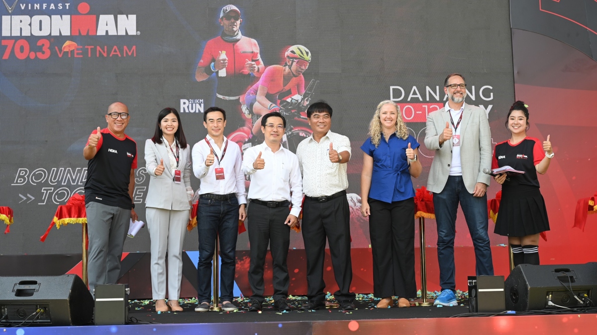 da nang triathlon competition ironman 70.3 to attract nearly 3,000 athletes picture 1