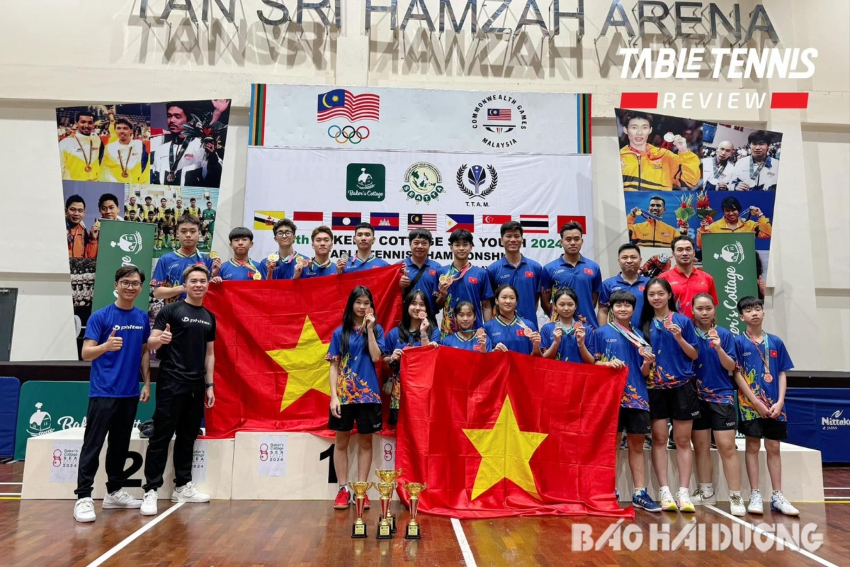 vn triumphs in boys singles at sea table tennis championship for first time picture 1