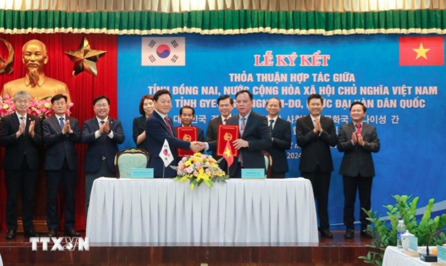 dong nai, rok s gyeongnam province cooperate in labour training picture 1