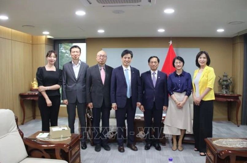 fm receives chairman of korea-vietnam economic and cultural association picture 1