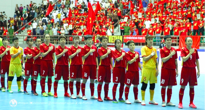 vietnamese women s futsal team secures 13th place in world rankings picture 1