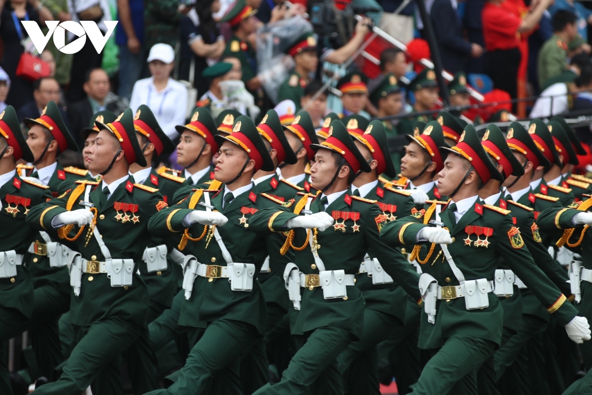 impressive images of grand military parade for dien bien phu victory celebration picture 10