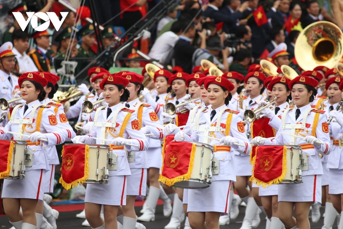 impressive images of grand military parade for dien bien phu victory celebration picture 14