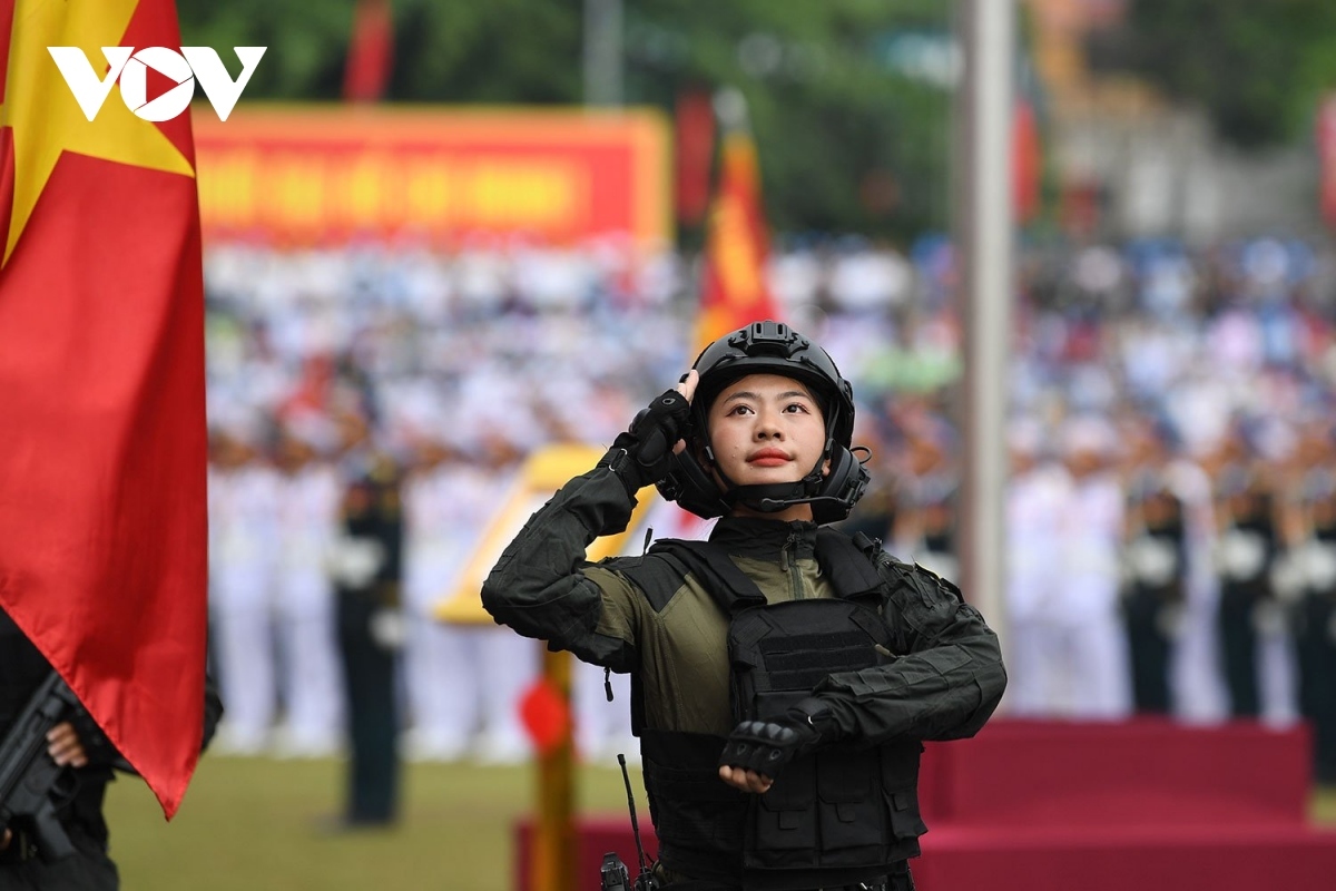 impressive images of grand military parade for dien bien phu victory celebration picture 15