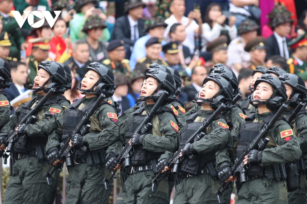 impressive images of grand military parade for dien bien phu victory celebration picture 16