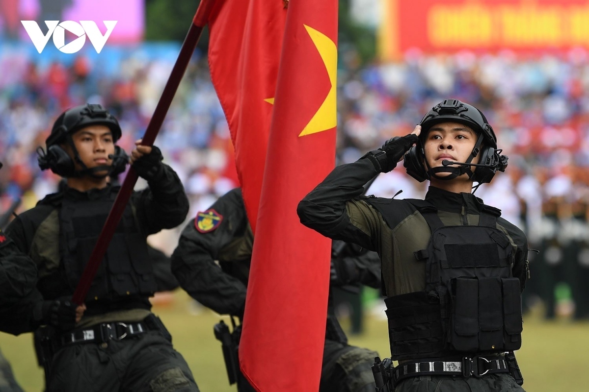 impressive images of grand military parade for dien bien phu victory celebration picture 17