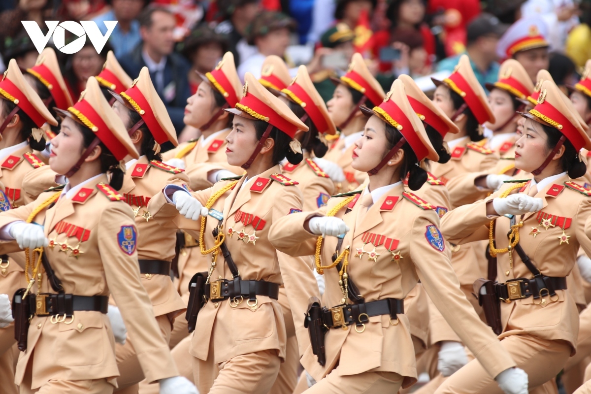 impressive images of grand military parade for dien bien phu victory celebration picture 18