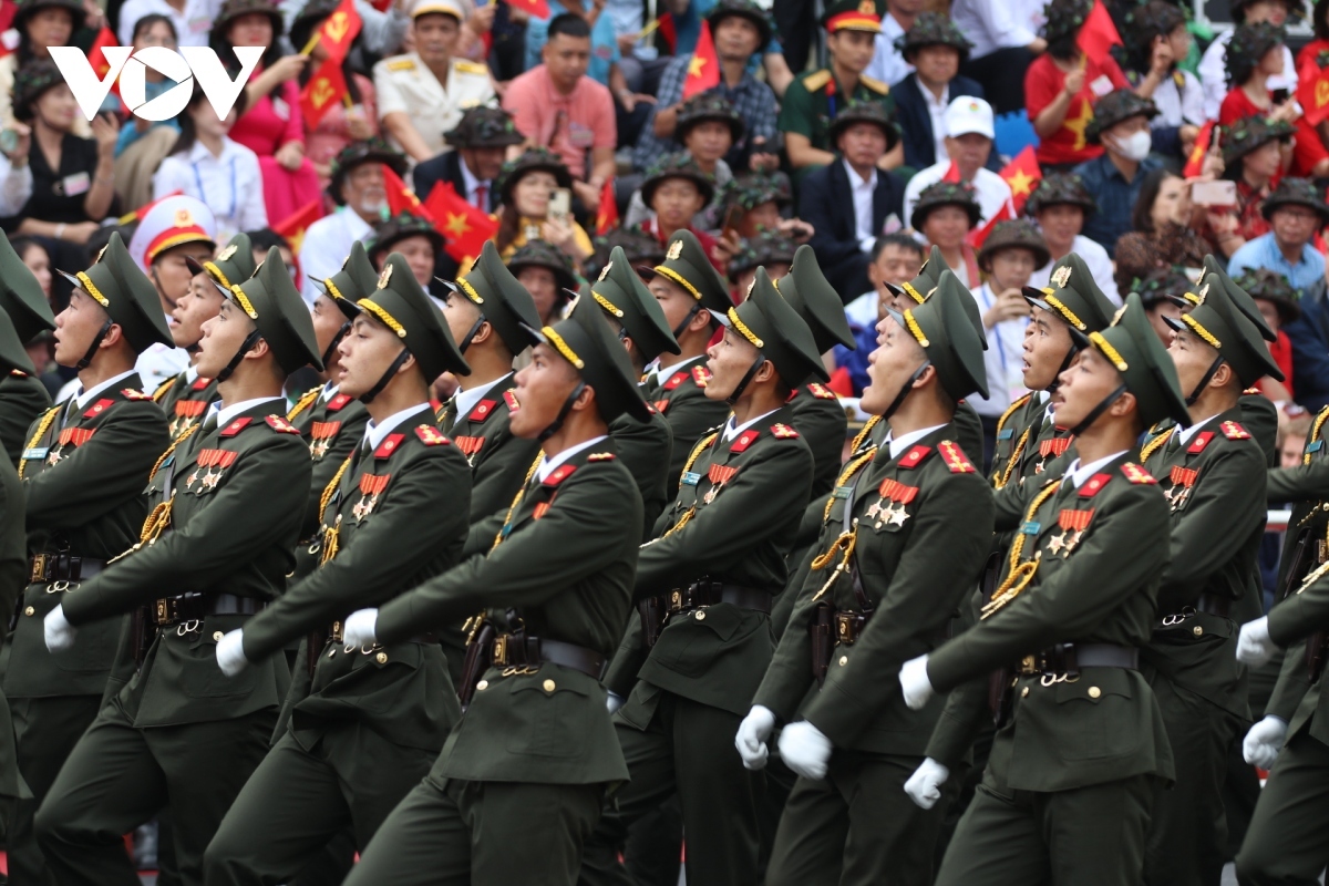 impressive images of grand military parade for dien bien phu victory celebration picture 7