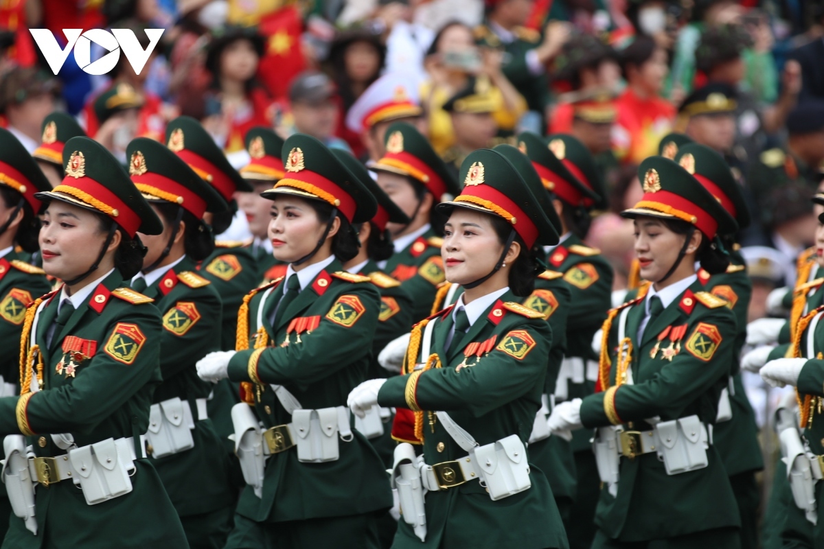 impressive images of grand military parade for dien bien phu victory celebration picture 9