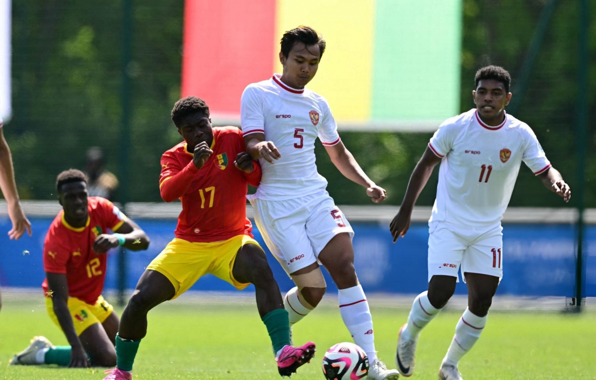 Trực tiếp U23 Guinea vs U23 Indonesia: Tranh vé dự Olympic Paris 2024