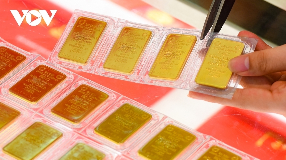 central bank successfully auctions 3,400 more taels of sjc-branded gold bars picture 1