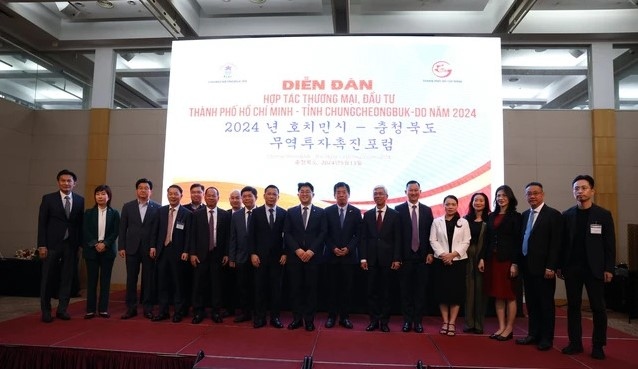 hcm city, rok province enhance trade links picture 1