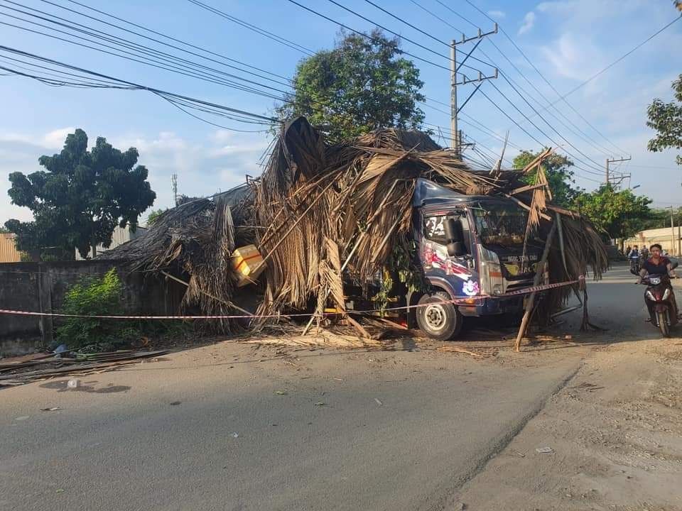 lo xe tap lai, dam chet nguoi dan ong ngu trong choi la o binh duong hinh anh 1