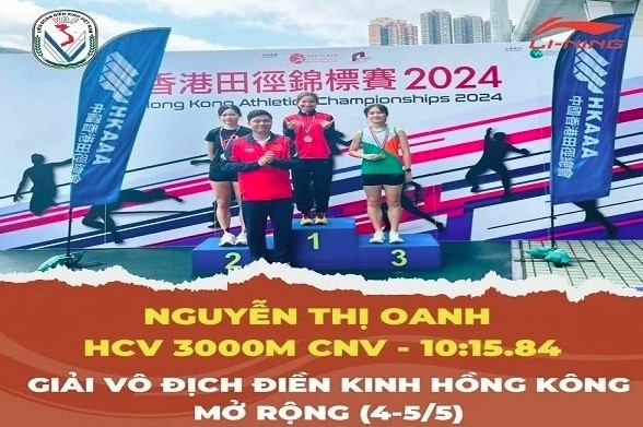 vietnam wins three gold medals at hong kong athletics championship picture 1