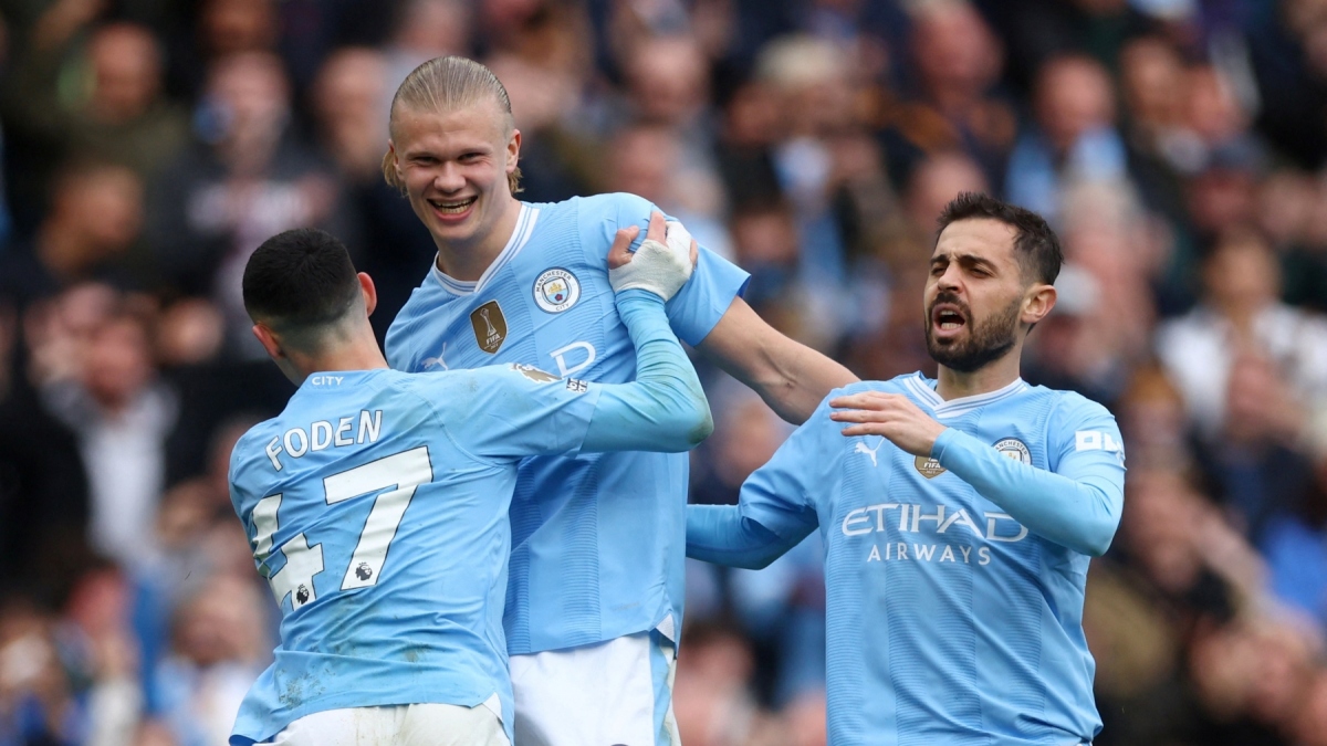 Kết quả Ngoại hạng Anh 5/5: Haaland ghi 4 bàn giúp Man City hủy diệt Wolves