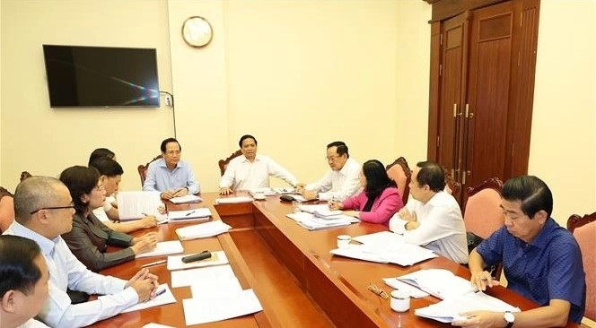 second working day of party central committee s 9th plenum picture 1