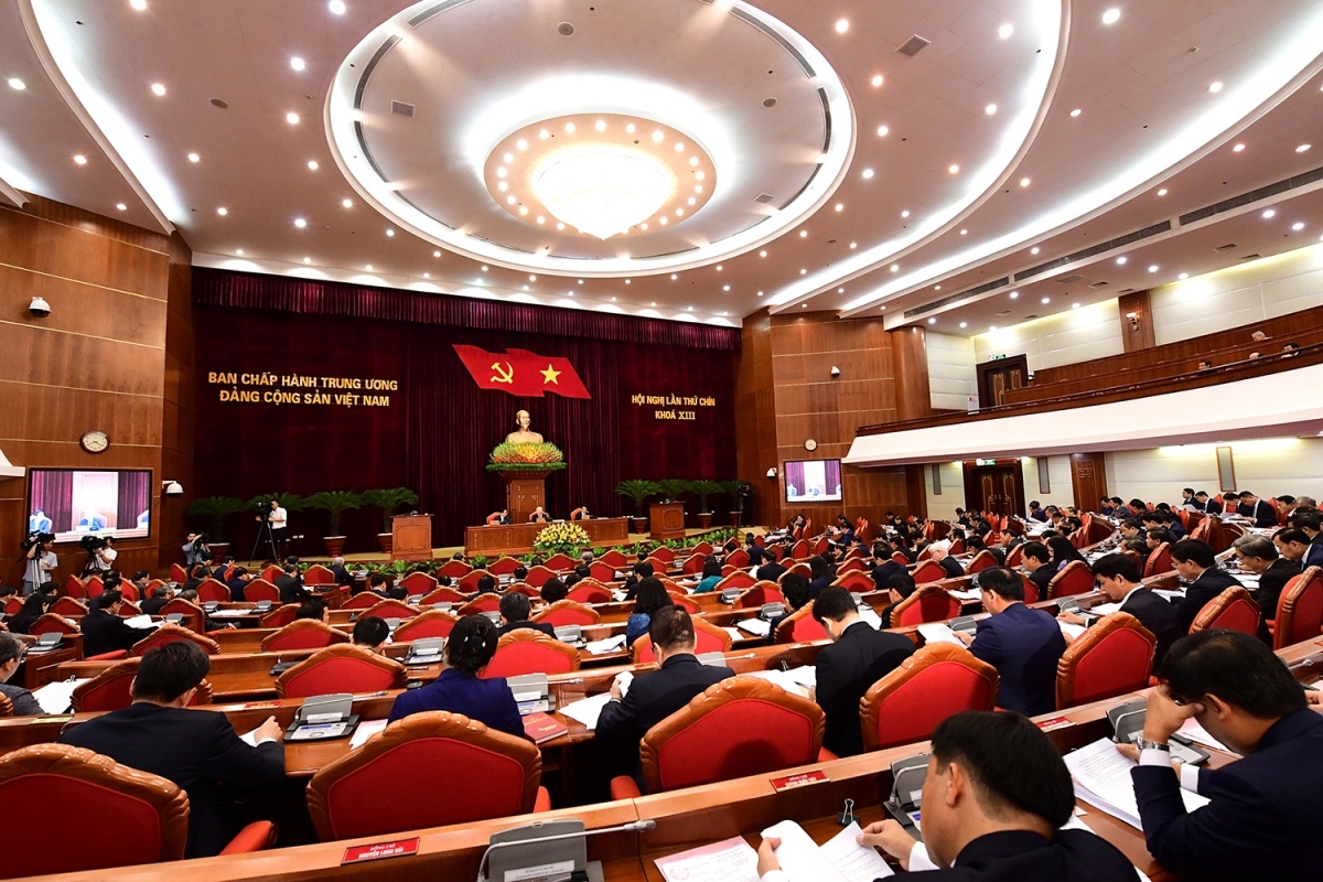 ninth plenum of 13th party central committee opens in hanoi picture 1