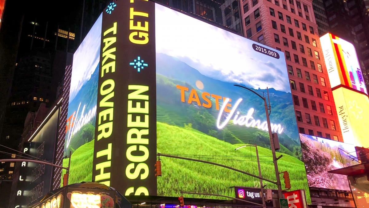 vietnamese tourism introduced at us times square picture 1