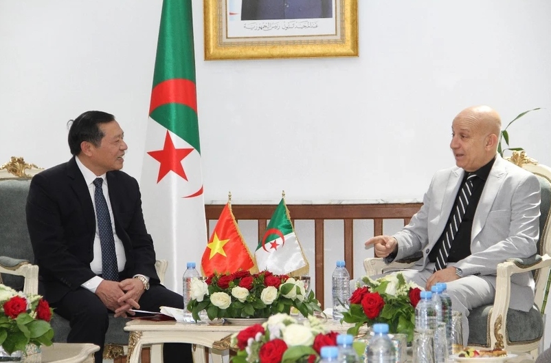 Algeria mong muốn thúc đẩy hợp tác với Việt Nam trên nhiều lĩnh vực