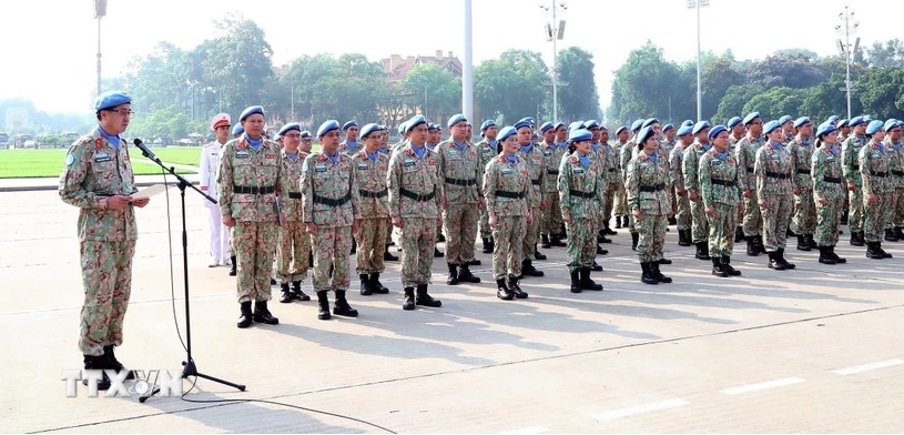 vietnam sends over 800 officers to un peacekeeping missions picture 1