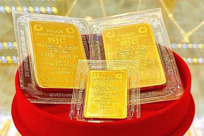 12,300 taels of sjc-branded gold bullion sold through auction picture 1