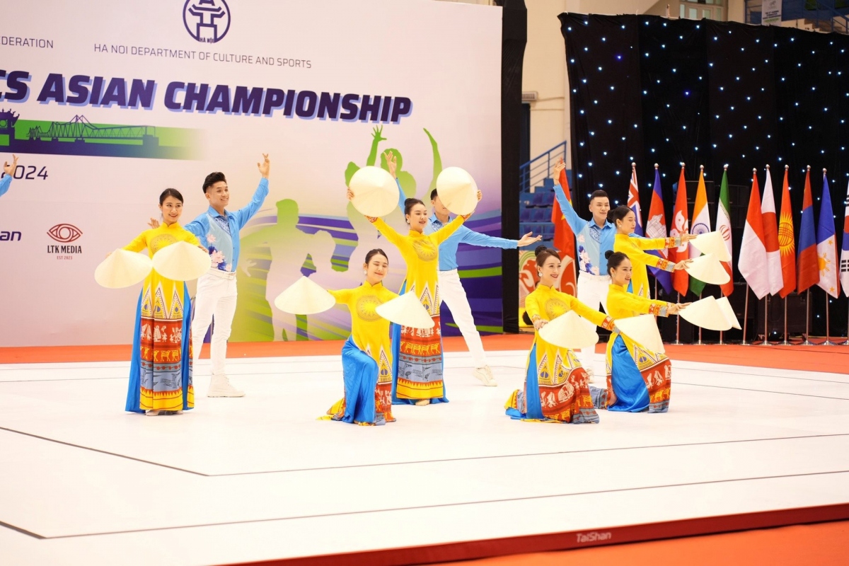 over 300 aerobics athletes vie for asian championship title in hanoi picture 1