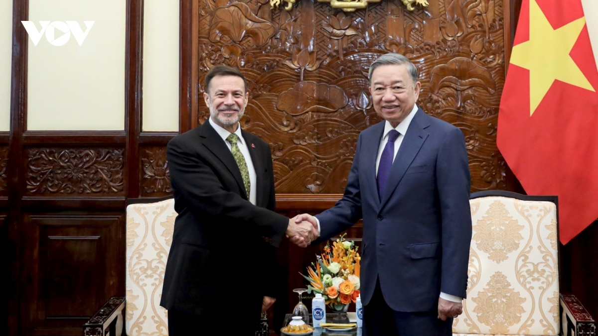president to lam receives australian ambassador to vietnam picture 1