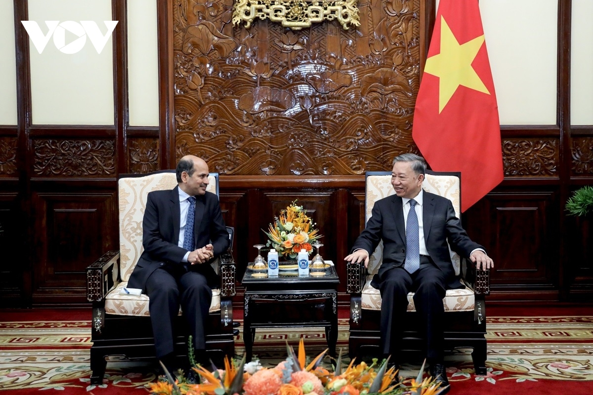 president to lam encourages indian investment in vietnam picture 1