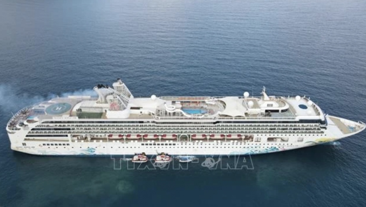 int l cruise ship brings over 2,000 tourists to vung tau picture 1