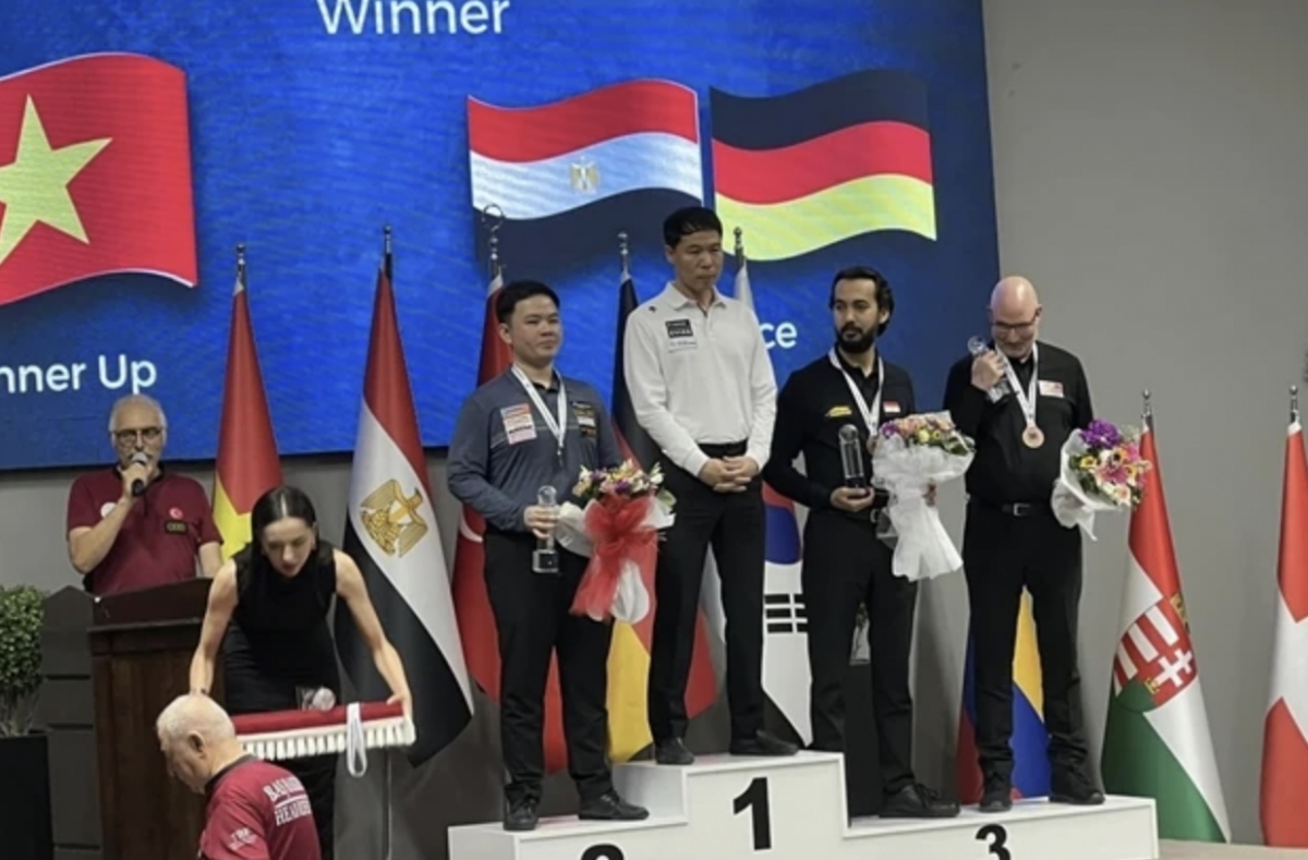 billiard player bao phuonng vinh finishes second at ankara world cup picture 1