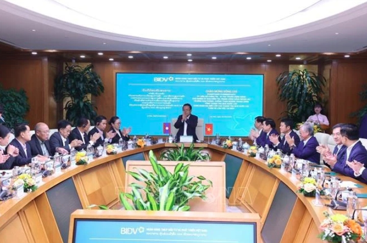 lao official works with vietnamese leading enterprises picture 1