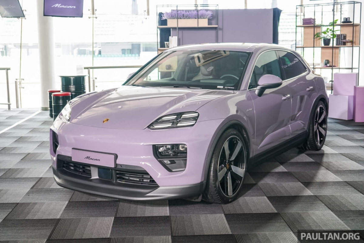 nha hang porsche macan ev 2024 hinh anh 1