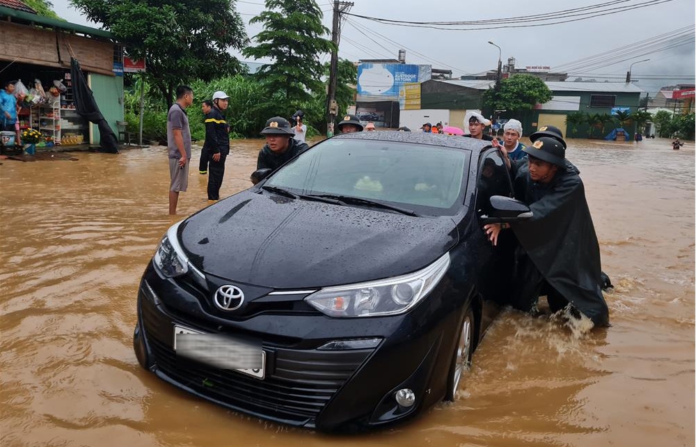 Nguyên nhân mưa lớn gây ngập úng tại các tỉnh miền núi, trung du Bắc Bộ