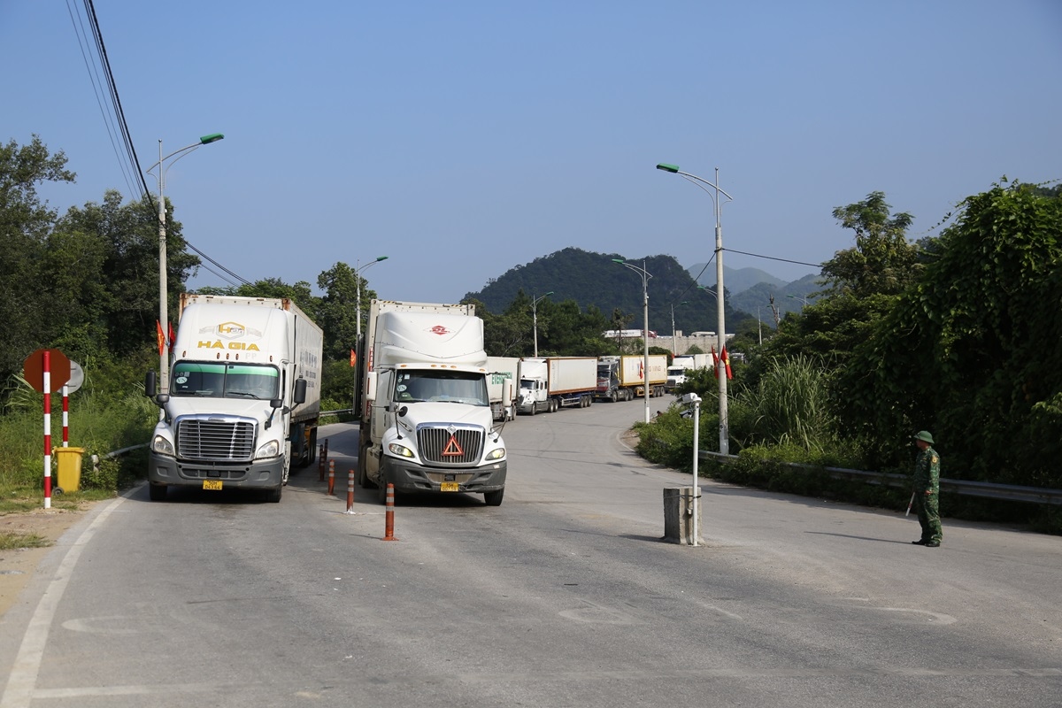 Xuất khẩu nông sản tăng mạnh qua các cửa khẩu tại Lạng Sơn