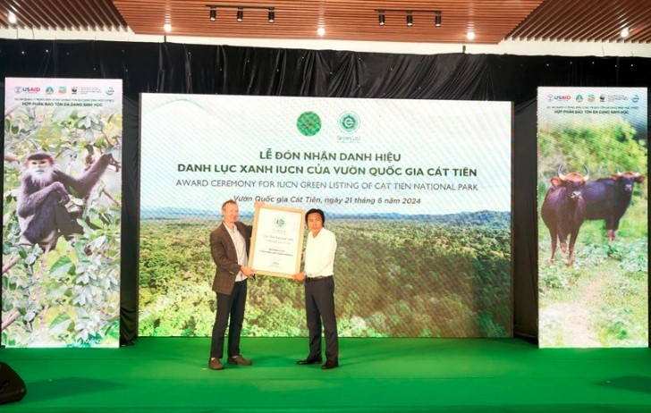 cat tien national park officially joins iucn green list picture 1
