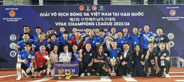 Second football tournament of Vietnamese community in RoK held