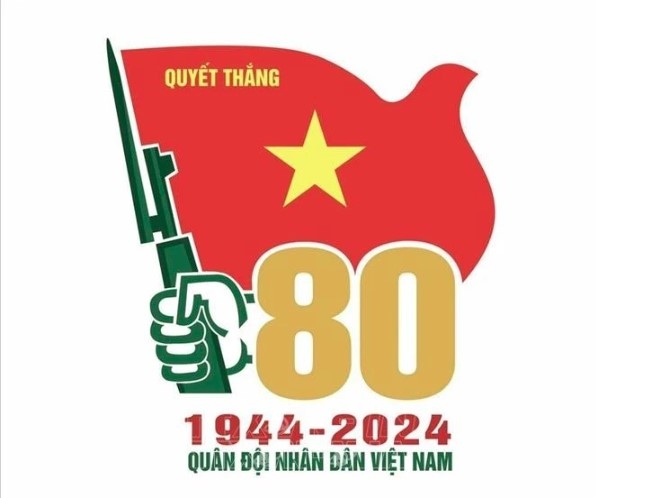 logo unveiled to mark vietnam people s army s founding anniversary picture 1