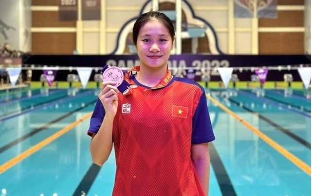 vietnamese swimmer receives a wildcard entry for paris olympics picture 1