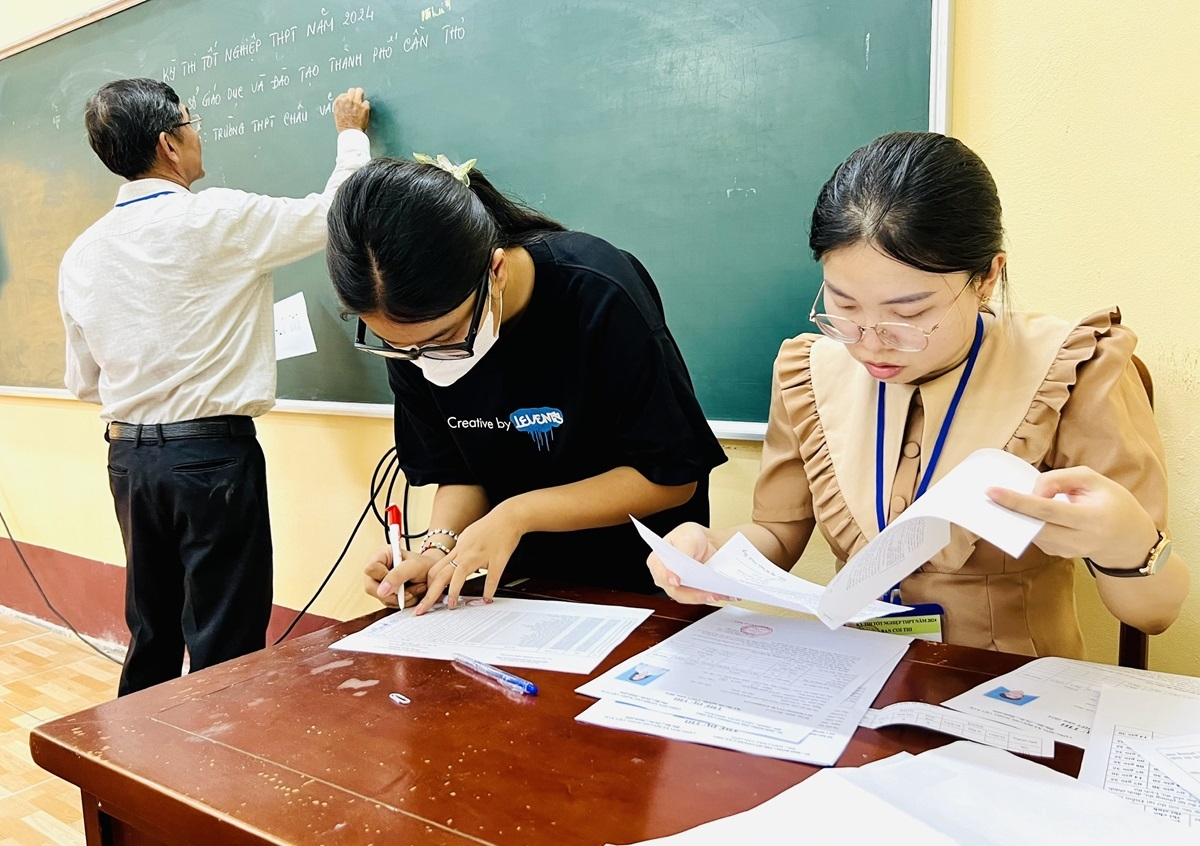 Hơn 70 thí sinh ở Cần Thơ không làm thủ tục dự thi THPT