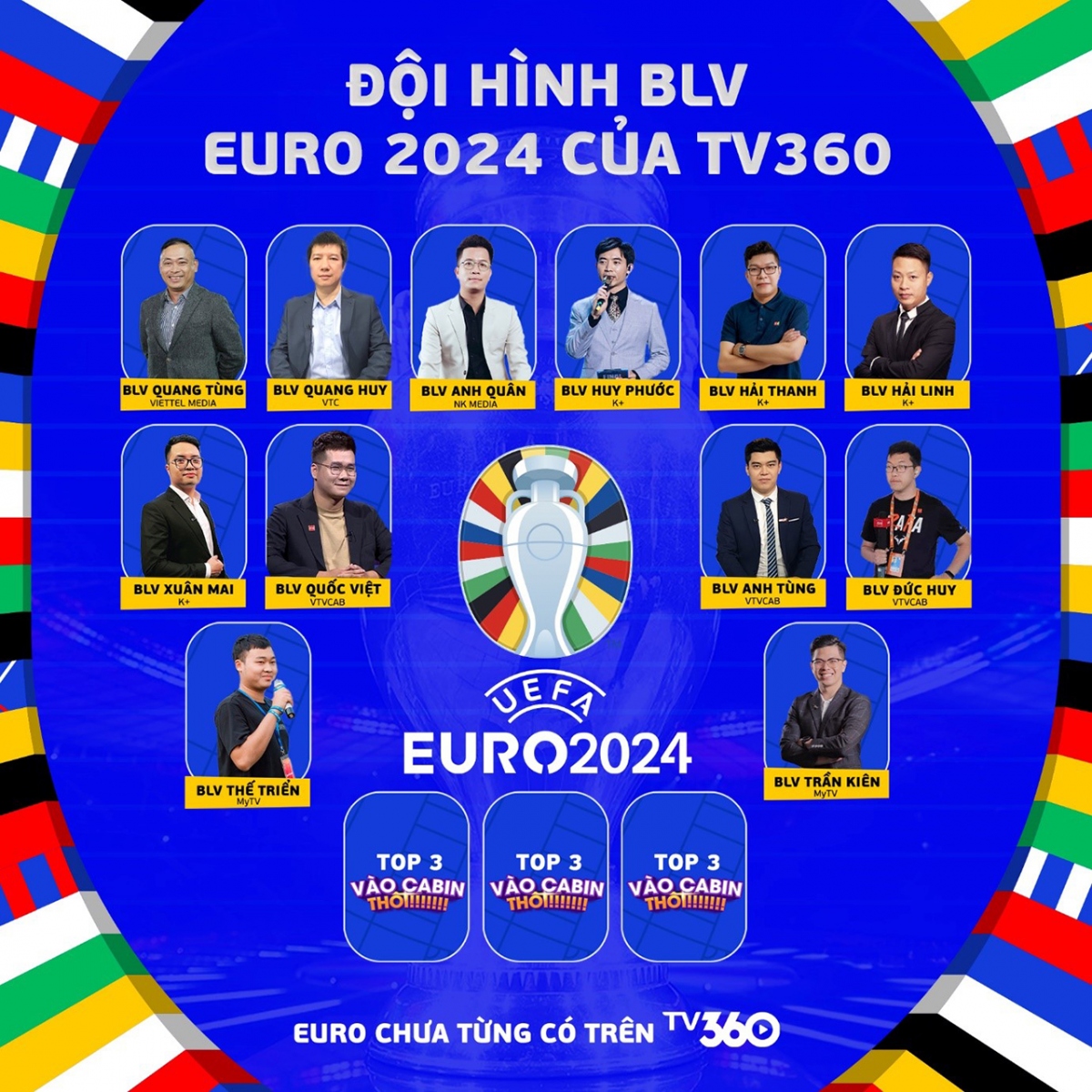 tv360 cong bo phat song mien phi vong chung ket euro 2024 hinh anh 1